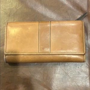 Coach Leather wallet preloved